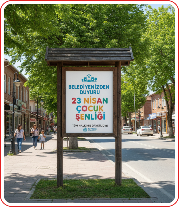 Billboards and lightboxes